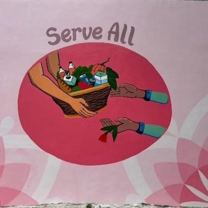 Painting Competition participated by Devotees