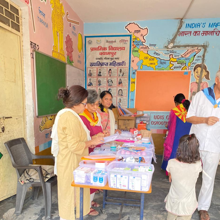 Medical Camp At Village