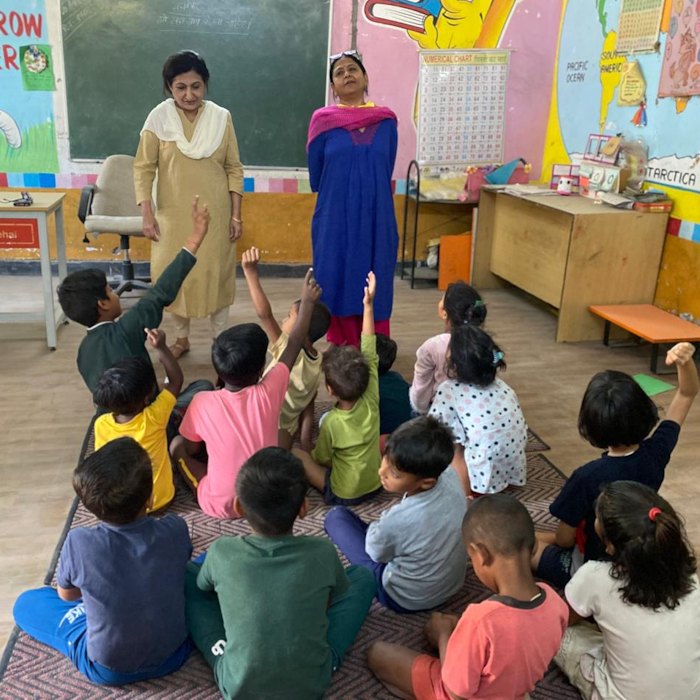 Balvikas Class at Village
